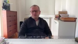 VIDEO Cannes 2019. La Corneliu Porumboiu în birou, cu câteva ore înainte de anunțarea palmaresului.