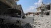 Наслідки обстрілу з боку сирійських урядових сил на півдні провінції Ідліб, Сирія, 9 вересня 2018 року
