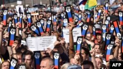 Москвадагы митинг, 29-июль 2018-жыл.