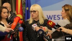 Министерката за правда Рената Дескоска