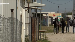 Migranti u prihvatnom centru u Đevđeliji, Severna Makedonija, 25. novembar 2025.