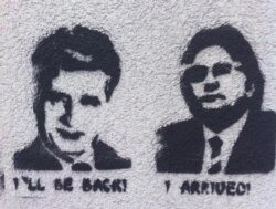 Graffiti- Robu-Ceaușescu