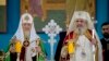 Patriarhii Daniel și Kiril în Catedrala patriarhală de la București, 27 octombrie 2017