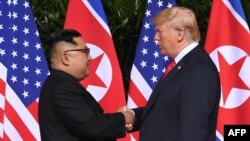 ترامپ و کیم بهار گذشته در سنگاپور دیدار کردند