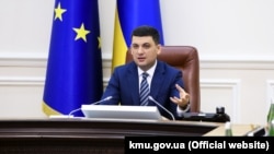 Ukrainian Prime Minister Volodymyr Hroysman