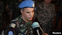Colonel Ahmed Himmiche, the leader of the UN monitors, said the peacekeepers were "optimistic."