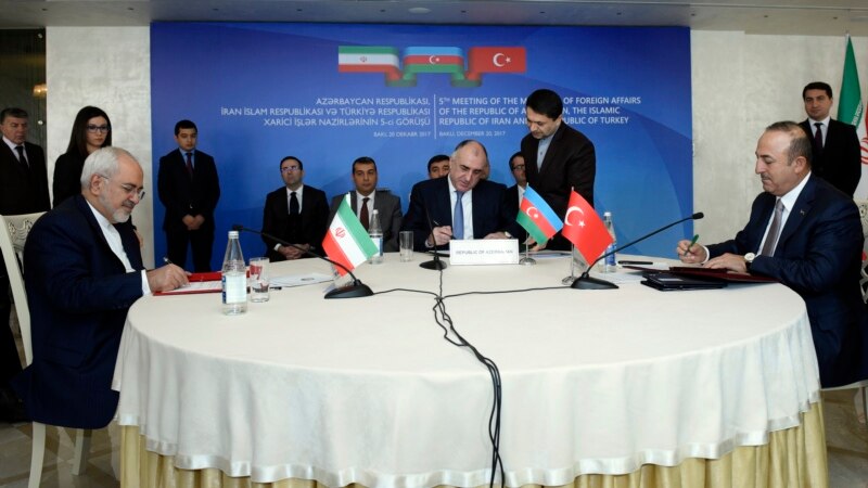 Средба во Баку на министрите за надворешни работи на Иран, Турција и Азербејџан 