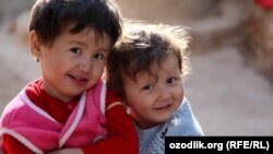 Uzbek children