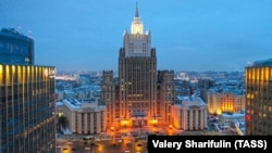 Здание Министерства иностранных дел России в Москве