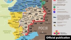 Ситуація в зоні бойових дій на Донбасі, 25 травня 2018 року