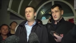 Выступление А.Навального перед прессой