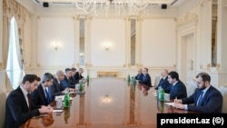 Prezident İlham Əliyev İsrail Dövlətinin xarici işlər nazirini qəbul edib