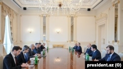Ադրբեջանի նախագահ Իլհամ Ալիևն ընդունել է Իսրայելի արտաքին գործերի նախարար Գիդեոն Սաարին, հունվարի 26, 2026թ.