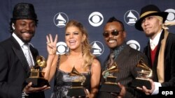 The Black Eyed Peas - на награждении «Грэмми». Лос-Анджелес, февраль 2007 г.