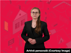 Corina Vârlan este manager de conținut la un portal de imobiliare.