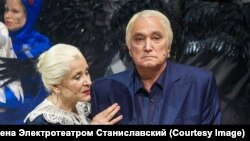 Алевтина Константинова и Владимир Коренев в спектакле «Синяя птица»