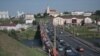 Belarus - Pro-government march for Lukashenka in Hrodna. Hrodna, 26Sep2020