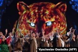 VI Дүйнөлүк көчмөндөр оюндарынын ачылыш салтанаты. “Бишкек Арена” стадиону, 31-август, 2026-жыл