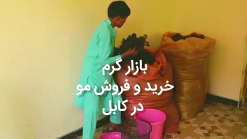 بازار گرم خرید و فروش مو در کابل