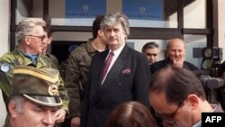 Radovan Karadžić i Ratko Mladić na Palama, april 1993.