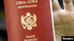 Montenegro - Montenegrin passport, 9May2008