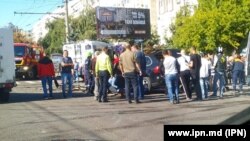 Imagini de la locul accidentului - www.ipn.md