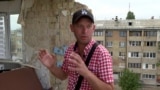 Ukraine - Kyiv - Mykola Yakimenko was rescued from the rubble of his apartment building after a Russian strike - screen grab Current Time