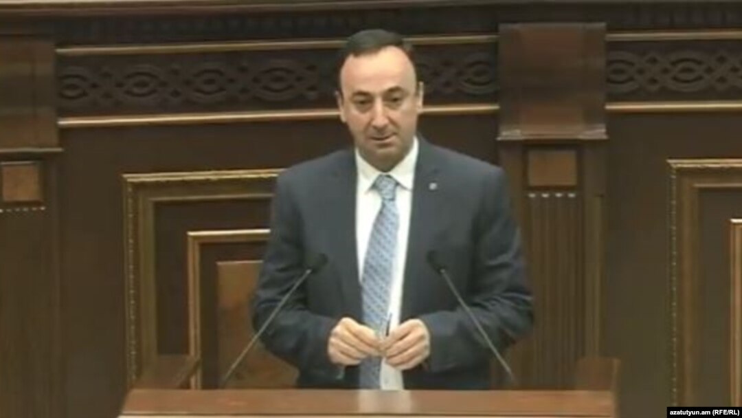 Հրայր Թովմասյանի ելույթն Ազգային ժողովում Սահմանադրական դատարանի նախագահի ընտրությունից հետո, 21-ը մարտի, 2018թ.