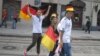 Ukraine - Fans of German football team walking in Lviv, Lviv June 09 2012