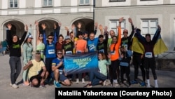 Учасники благодійного забігу в Мюнхені, Німеччина, 22 березня 2026 року