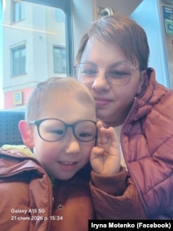 Ірина з сином
