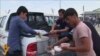 Families Continue To Flee Fighting In Iraq's Mosul