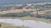 Мелеющее Белогорское водохранилище у села Карасевка в Белогорском районе. 31 августа 2026 года