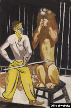 Max Beckmann, Circul, gouache