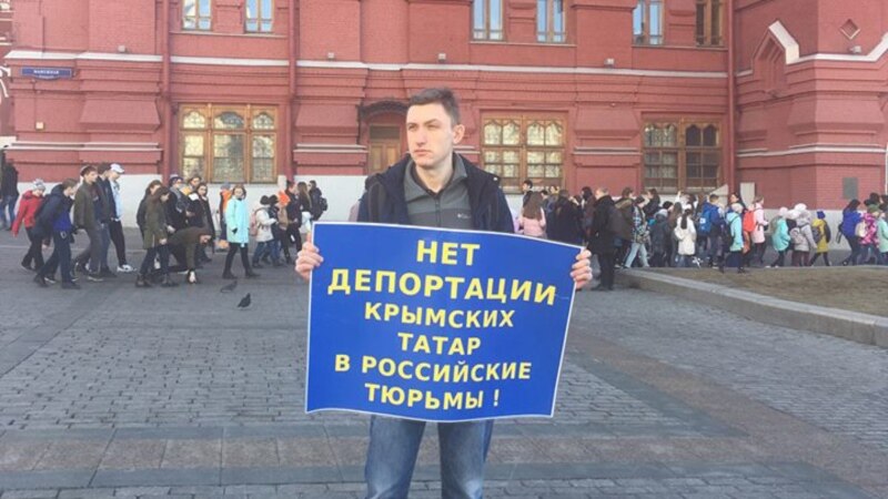 Арестованный в Москве активист Котов – суду: «Я выходил за украинских политзаключенных и моряков»