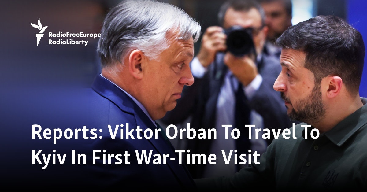 Viktor Orban Travels To Kyiv In First Wartime Visit