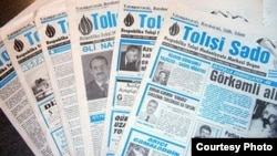 Azerbaijan's Talysh-language newspaper "Tolisi sado"