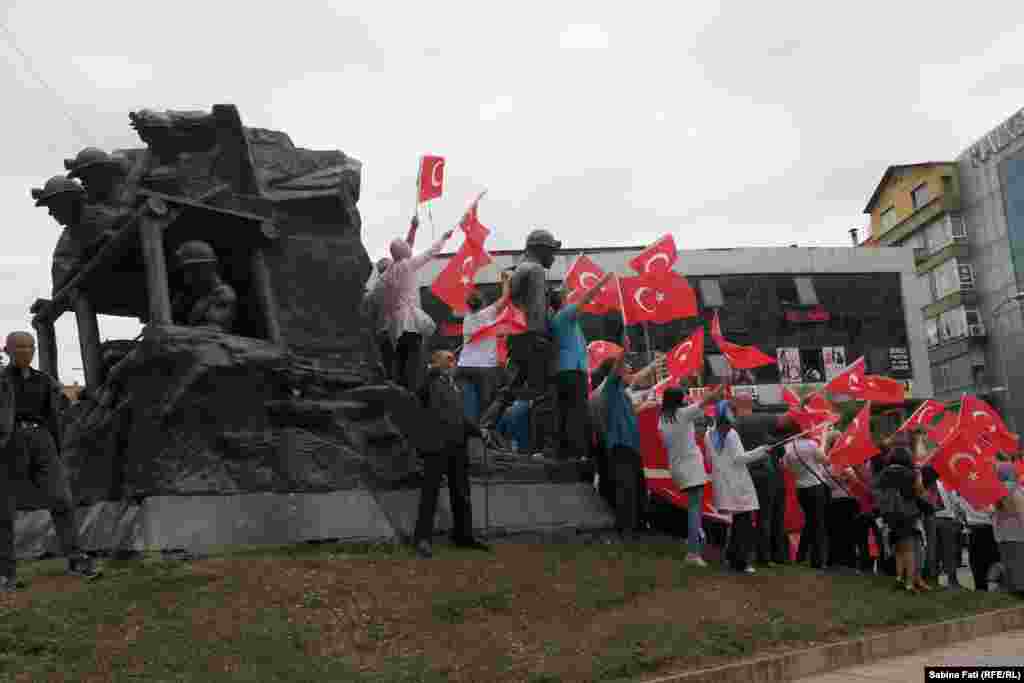 Manifestație AKP la Zonguldak, Turcia 2016