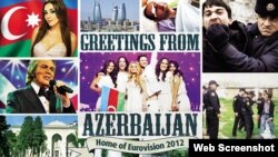 Фотоколлаж Daily Mail к статье "Greetings from Azerbaijan", 12 мая 2012