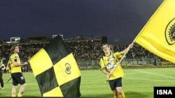 The passions of the crowd at the ground of the Iranian soccer champions Sepahan can sometimes be quite volatile. 