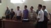 Nagorno-Karabakh - A court in Stepanakert sentences two men to 11 and 10 years in prison on charges of spying for Azerbaijan, 23Jul2013.