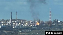 A Ukrainian drone attack targeted an oil refinery near the Russian city of Ufa, some 1,400 kilometers from the front lines, on September 13.