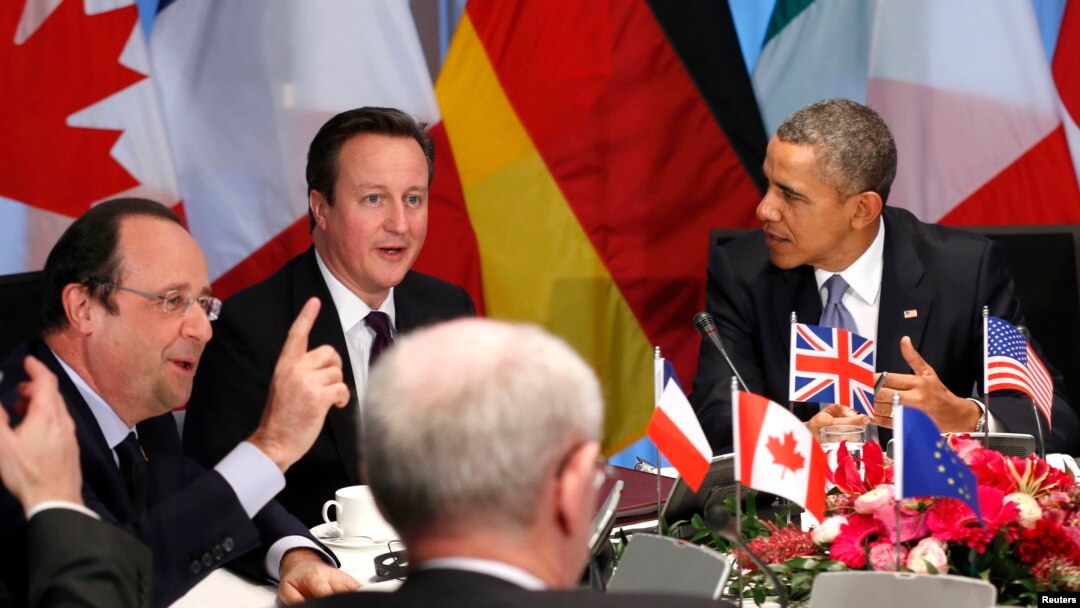 G7 leaders meeting last month in The Hague