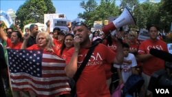 Одна из акций протеста против иммиграционной реформы в США