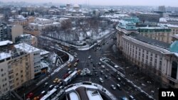 Илустрација: Поглед на Софија