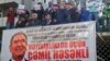 Oppositionist Hasanli Holds Baku Rally