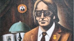 Гісторык Мікола Ермаловіч. Мастак Кастусь Харашэвіч (фрагмэнт карціны)