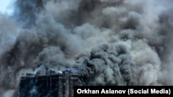 At Least 15 Killed In Baku High-Rise Apartment Fire