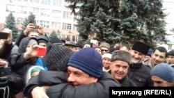 Зустріч Курбедінова після адміністративного арешту, 11 грудня 2018 року
