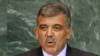 U.S. -- Turkey's President Abdullah Gul speaks during the Millennium Development Goals Summit at United Nations headquarters, in New York, 20Sep2010